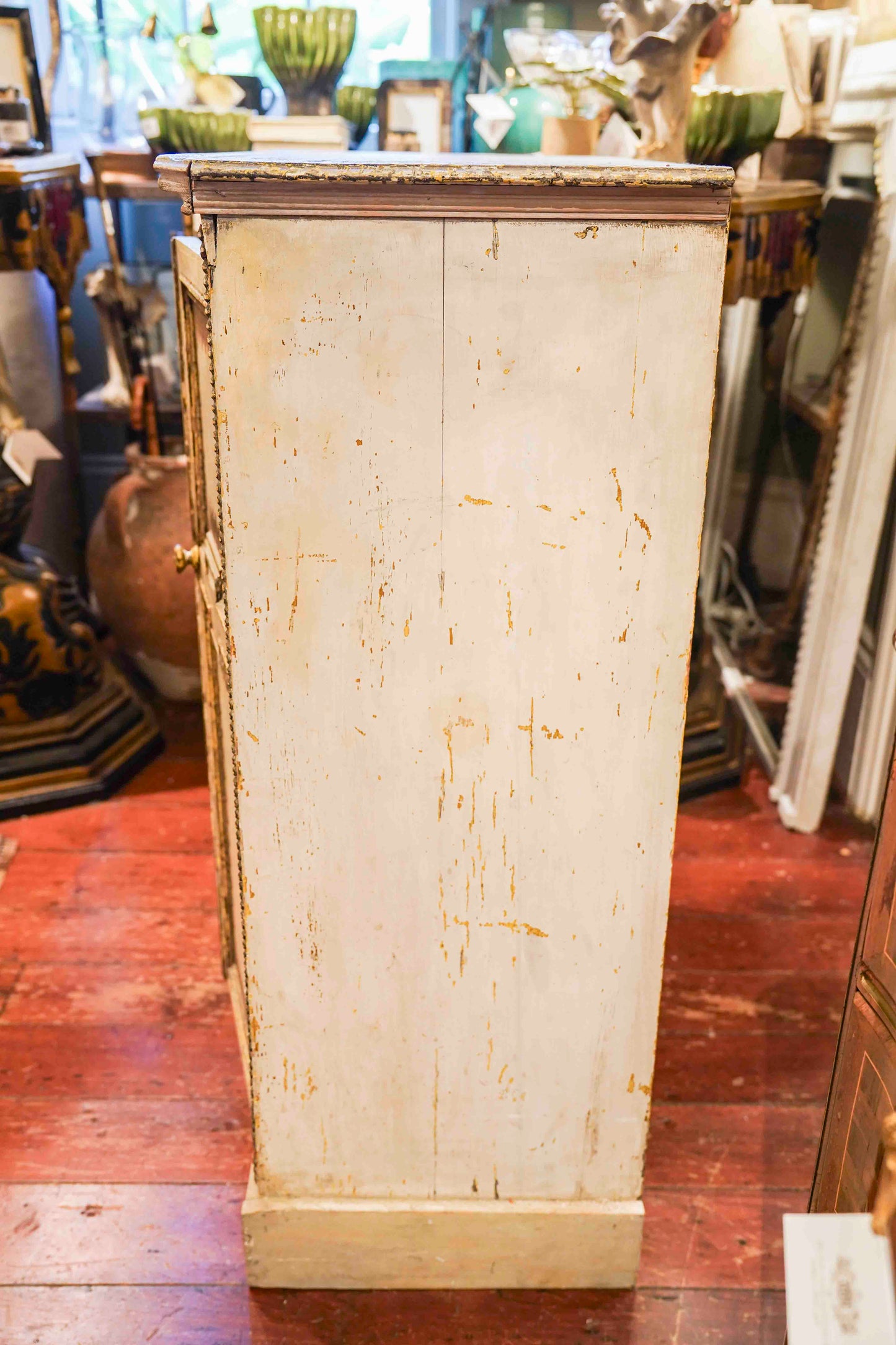American Primitive Petite Painted Cabinet