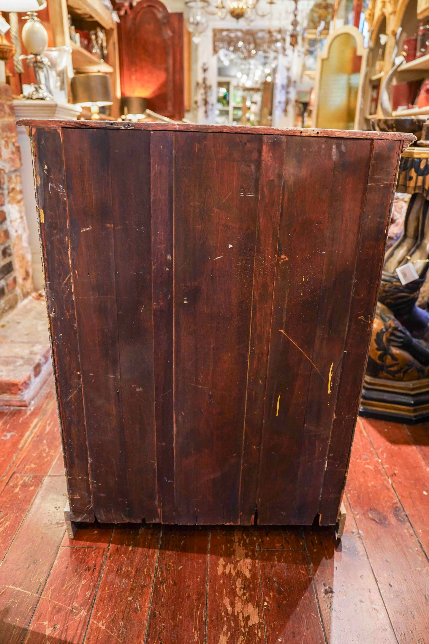 American Primitive Petite Painted Cabinet