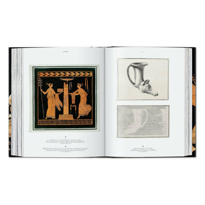 D'Hancarville. The Complete Collection of Antiquities from the Cabinet of Sir William Hamilton (German, French, English)