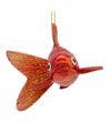 5"NOBLE GEMS GLASS GOLDFISH ORNAMENT