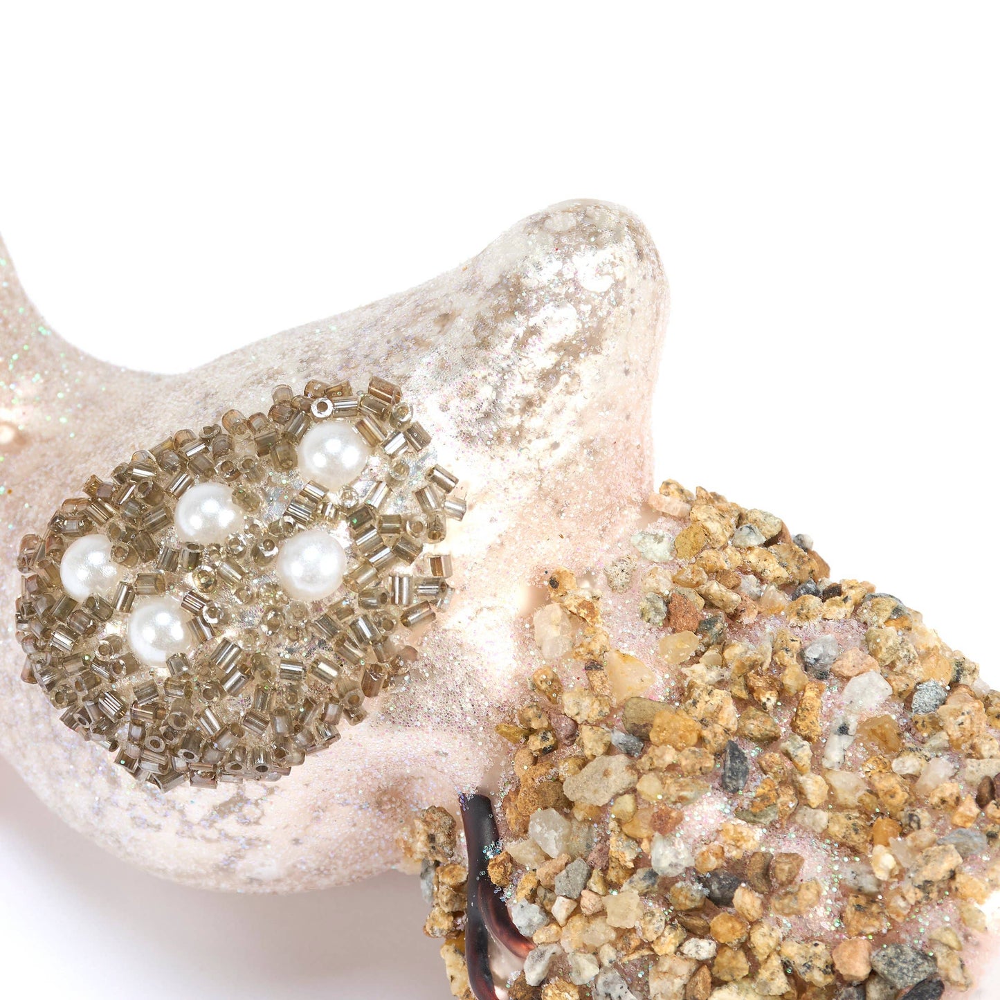 Glass Pelican Ornament