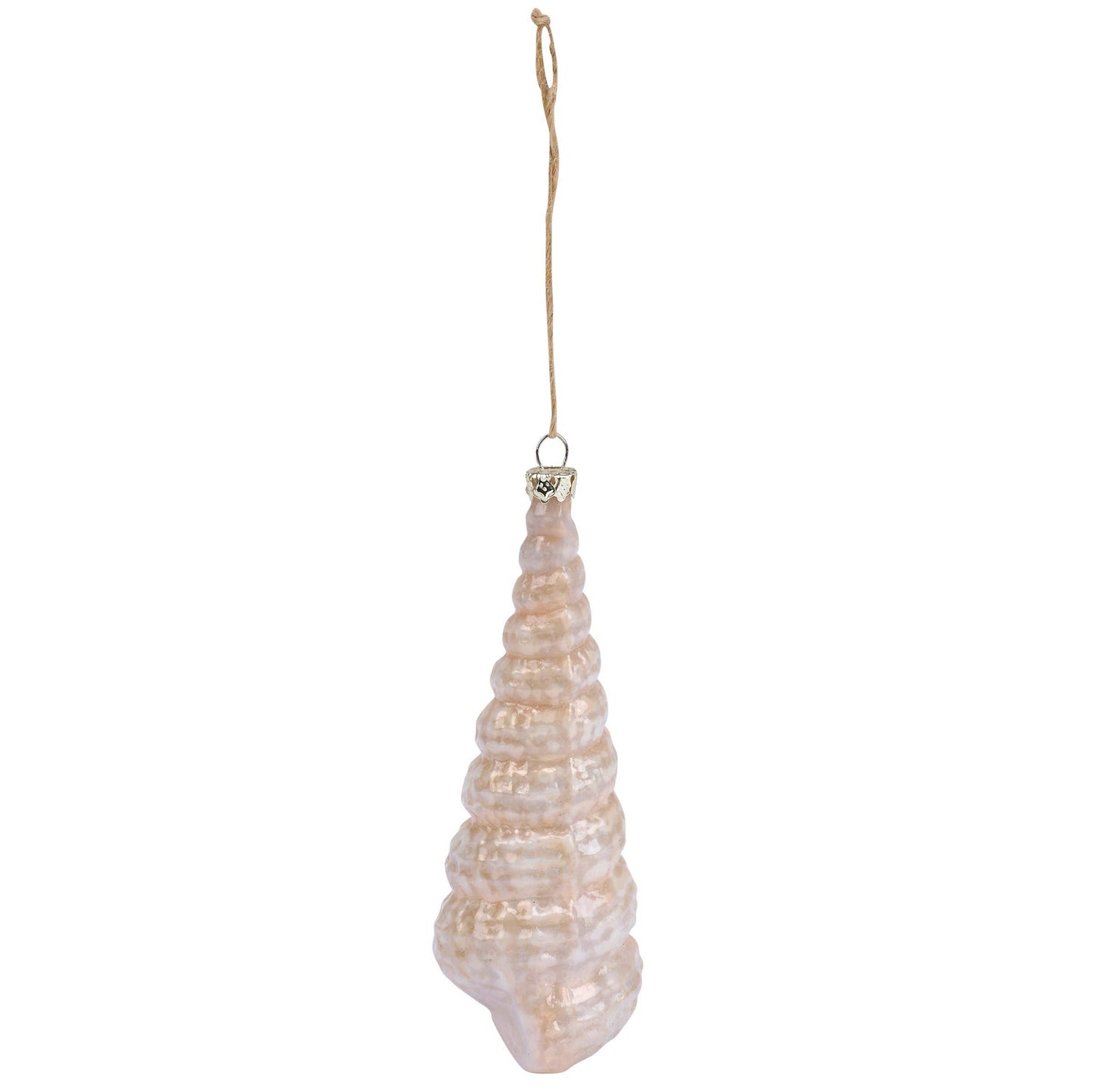 Cone Shell Glass Ornament