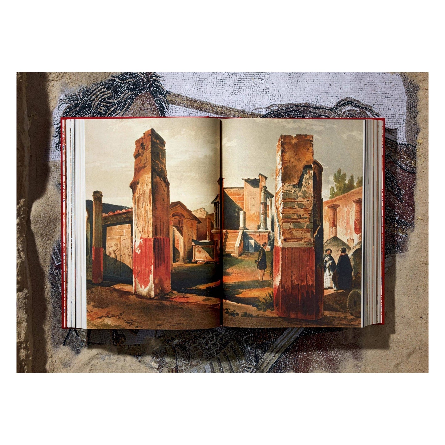 Fausto & Felice Niccolini. Houses and Monuments of Pompeii (German, French, English)