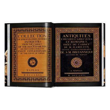D'Hancarville. The Complete Collection of Antiquities from the Cabinet of Sir William Hamilton (German, French, English)