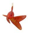 5"NOBLE GEMS GLASS GOLDFISH ORNAMENT