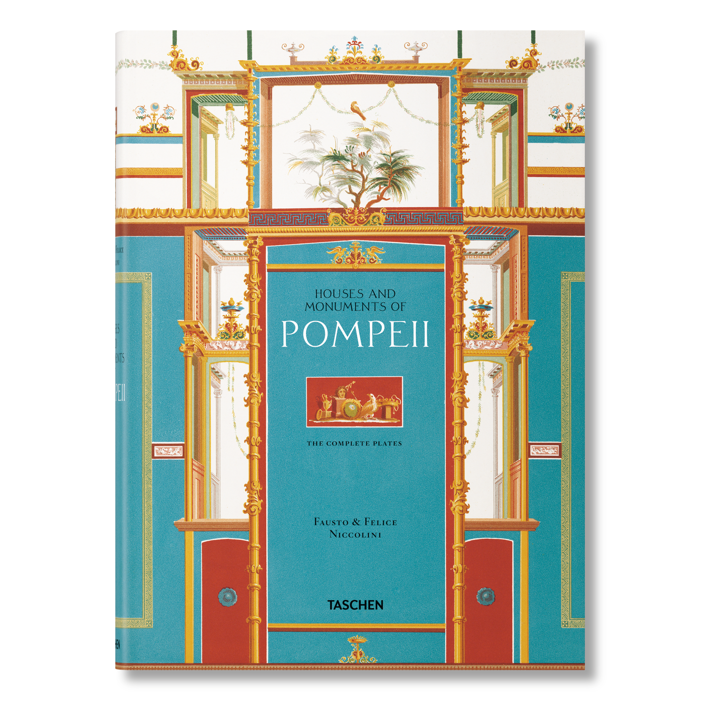 Fausto & Felice Niccolini. Houses and Monuments of Pompeii (German, French, English)